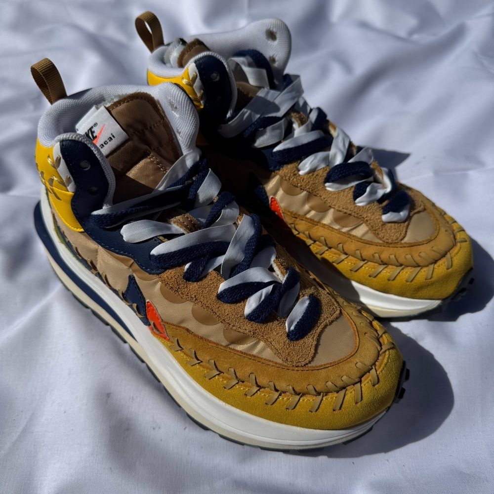 Nike Vaporwaffle sacai Jean Paul Gaultier Sesame Blue